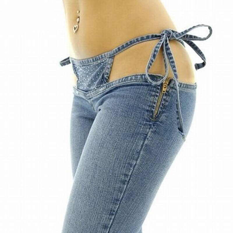 Women's Slim Ultra Waist Bikini Jeans