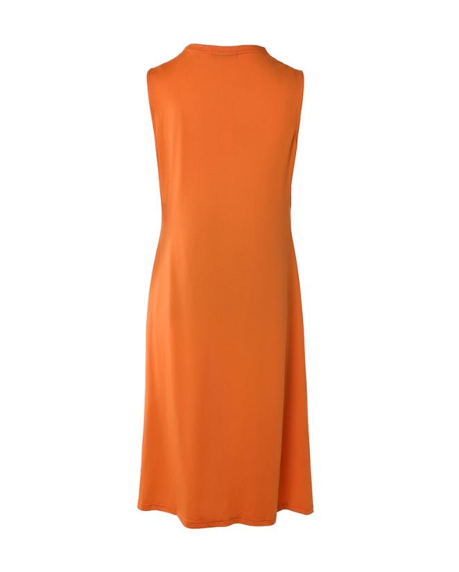 Women's Orange 3 Piece Crop Shorts Set with Vest Coat - D'Zani Fashion
