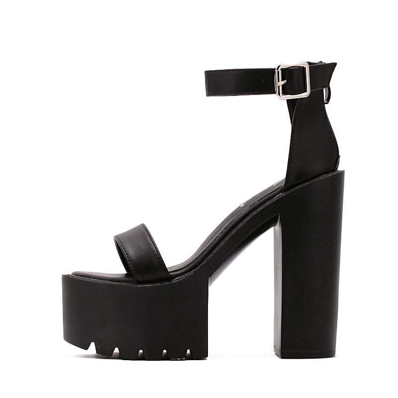 Women's Black New Sexy High Heels Shoes  - D'Zani Fashion